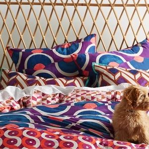 2 Papunya Pillow Shams, King